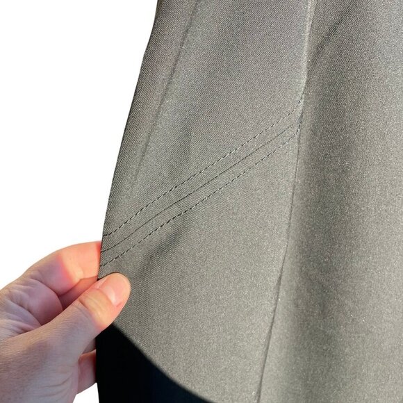 Mexx Black Pencil Skirt Pleated Back Stretch Contour Women's Size 12 - Picture 3 of 15